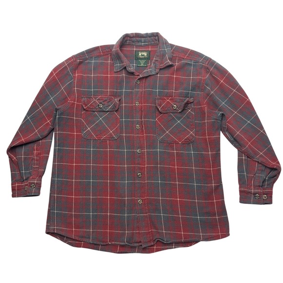 Stillwater Supply Co. Other - Stillwater Supply Co Flannel Shirt Mens XL Red Plaid Long Sleeve‎ Cotton